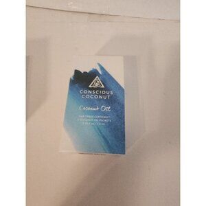 (5) Certified Organic Fair Trade Coconut Oil Packets, Cold-Pressed,Travel Ready